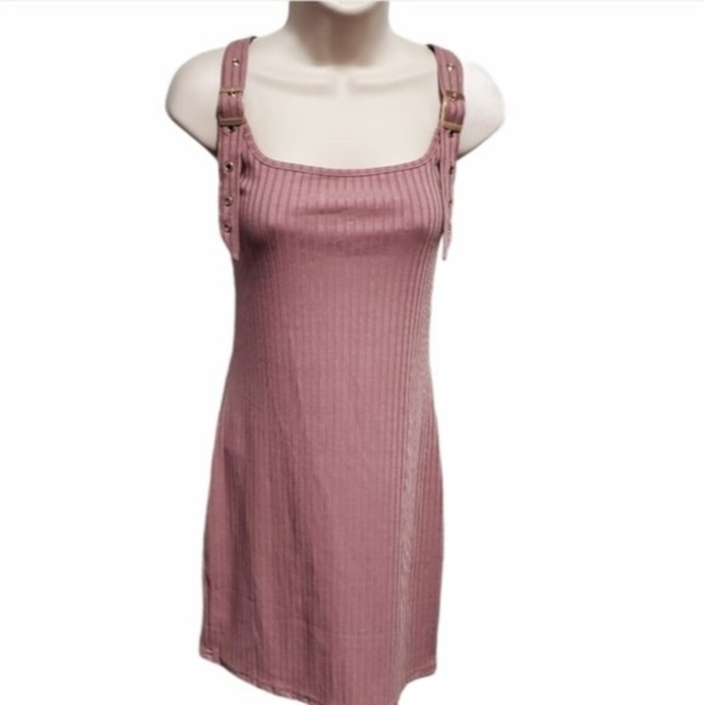 Say What Dress Size M Dusty Rose Pink Polyester blend  *